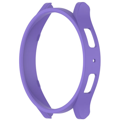 For Samsung Galaxy Watch 6 44mm Half Coverage Hollow PC Watch Protective Case(Purple) - Watch Cases by PMC Jewellery | Online Shopping South Africa | PMC Jewellery