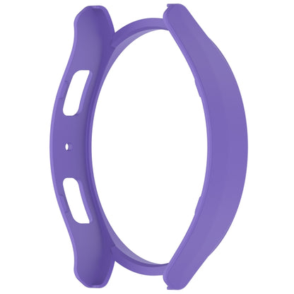 For Samsung Galaxy Watch 6 44mm Half Coverage Hollow PC Watch Protective Case(Purple) - Watch Cases by PMC Jewellery | Online Shopping South Africa | PMC Jewellery