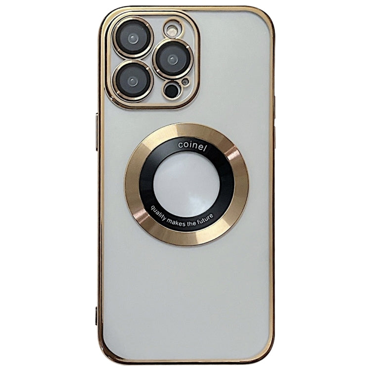 For iPhone 16 Pro Electroplating Magsafe TPU Phone Case(Golden) - iPhone 16 Pro Cases by PMC TechLife | Online Shopping South Africa | PMC TechLife | Buy Now Pay Later Mobicred