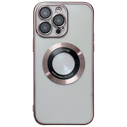 For iPhone 16 Pro Max Electroplating Magsafe TPU Phone Case(Rose) - iPhone 16 Pro Max Cases by PMC Jewellery | Online Shopping South Africa | PMC Jewellery | Buy Now Pay Later Mobicred