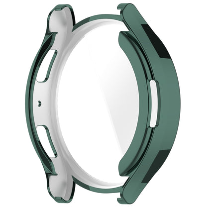 For Samsung Galaxy Watch6 44mm Full Coverage TPU Electroplated Watch Protective Case(Green) - Watch Cases by PMC Jewellery | Online Shopping South Africa | PMC Jewellery