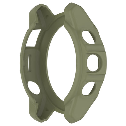 For Garmin Epix Pro 51mm / Fenix 7X / 7X Pro Armored TPU Half Wrapped Watch Protective Case(Green) - Watch Cases by PMC Jewellery | Online Shopping South Africa | PMC Jewellery