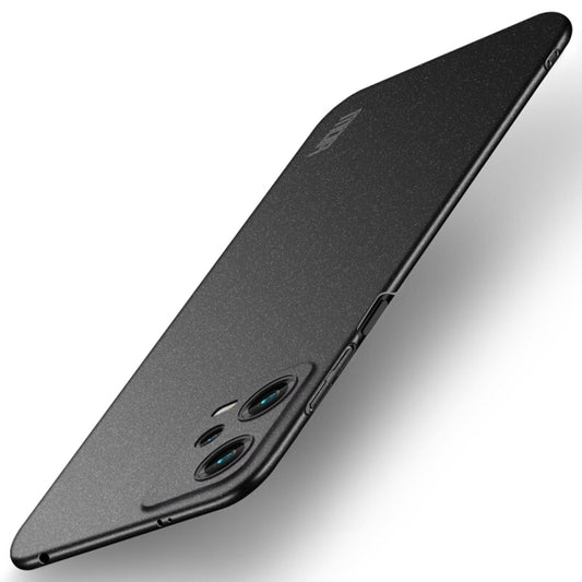 For Xiaomi Redmi Note 12 Global /Poco X5 5G MOFI Fandun Series Frosted PC Ultra-thin All-inclusive Phone Case(Black) - Xiaomi Cases by MOFI | Online Shopping South Africa | PMC Jewellery