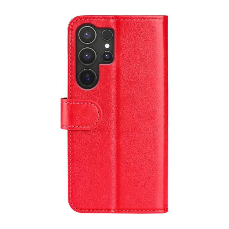 For Samsung Galaxy S25 Ultra 5G R64 Texture Horizontal Flip Leather Phone Case(Red) - Galaxy S25 Ultra 5G Cases by PMC Jewellery | Online Shopping South Africa | PMC Jewellery | Buy Now Pay Later Mobicred