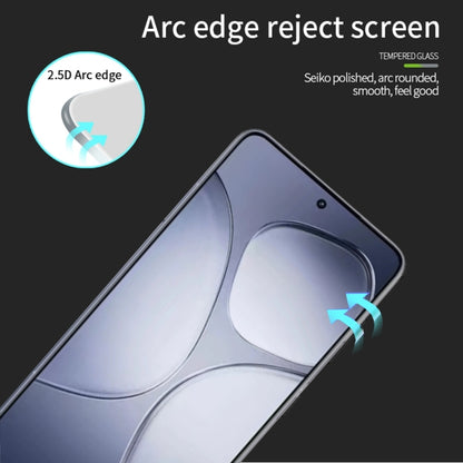 For Xiaomi Redmi K70 Ultra MOFI 9H 2.5D Full Screen Tempered Glass Film(Black) -  by MOFI | Online Shopping South Africa | PMC Jewellery | Buy Now Pay Later Mobicred