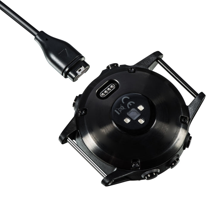 For Garmin Fenix 5 Type-C Port Watch Charger With Data Transmission(Black) - Charger by PMC TechLife | Online Shopping South Africa | PMC TechLife | Buy Now Pay Later Mobicred