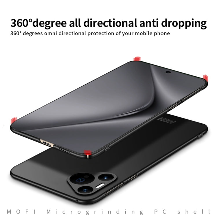 For Huawei Pura 70 MOFI Micro-Frosted PC Ultra-thin Hard Phone Case(Black) - Huawei Cases by MOFI | Online Shopping South Africa | PMC Jewellery | Buy Now Pay Later Mobicred