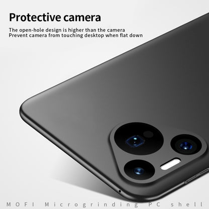 For Huawei Pura 70 MOFI Micro-Frosted PC Ultra-thin Hard Phone Case(Black) - Huawei Cases by MOFI | Online Shopping South Africa | PMC Jewellery | Buy Now Pay Later Mobicred