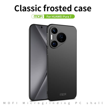 For Huawei Pura 70 MOFI Micro-Frosted PC Ultra-thin Hard Phone Case(Red) - Huawei Cases by MOFI | Online Shopping South Africa | PMC Jewellery | Buy Now Pay Later Mobicred