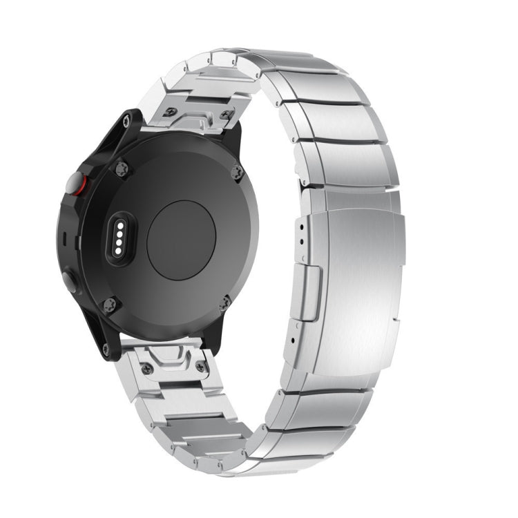 For Garmin Epix Pro 51mm Titanium Alloy Quick Release 26mm Watch Band(Sliver) - free shipping - PMC TechLife - Order now!