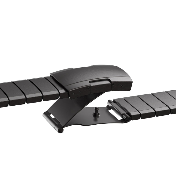 For Garmin Fenix 7X Solar 26mm Titanium Alloy Quick Release Watch Band(Black) - Watch Bands by PMC TechLife | Online Shopping South Africa | PMC TechLife