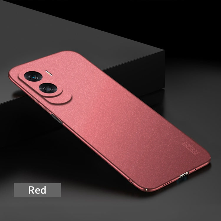 For Honor X50i / 90 Lite MOFI Fandun Series Frosted PC Ultra-thin All-inclusive Phone Case(Red) - Honor Cases by MOFI | Online Shopping South Africa | PMC Jewellery