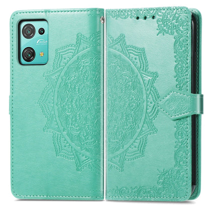 For Blackview C30 Pro Mandala Flower Embossed Leather Phone Case(Green) - More Brand by PMC Jewellery | Online Shopping South Africa | PMC Jewellery