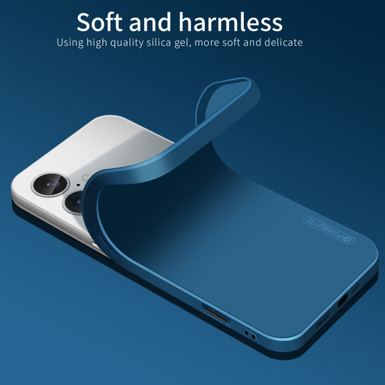 For iPhone 16 Plus PINWUYO Sense Series Liquid Silicone TPU Phone Case(Black) - free shipping - PMC TechLife - Order now!