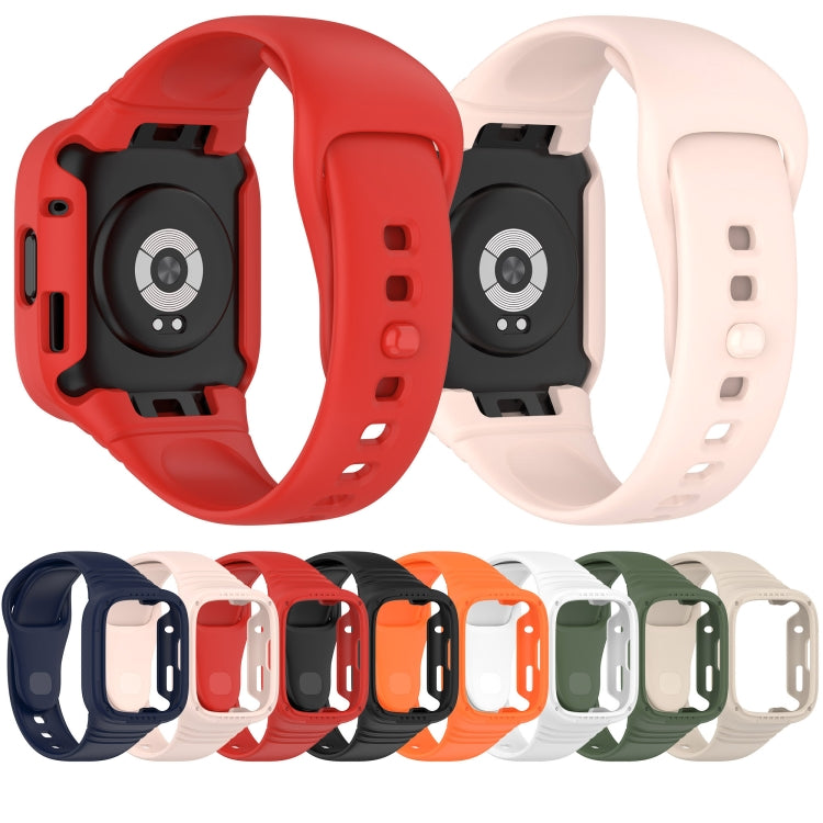 For Redmi Watch 3 Integrated Fully Enclosed Silicone Watch Band(Dark Green) - free shipping - PMC TechLife - Order now!