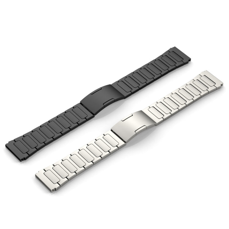 For Xiaomi Watch S2 42mm 22mm I-Shaped Titanium Alloy Watch Band(Grey) - Watch Bands by PMC Jewellery | Online Shopping South Africa | PMC Jewellery