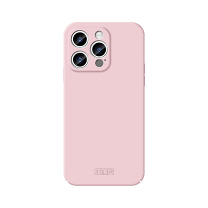 For iPhone 15 Pro MOFI Qin Series Skin Feel All-inclusive Silicone Phone Case(Pink) - iPhone 15 Pro Cases by MOFI | Online Shopping South Africa | PMC Jewellery