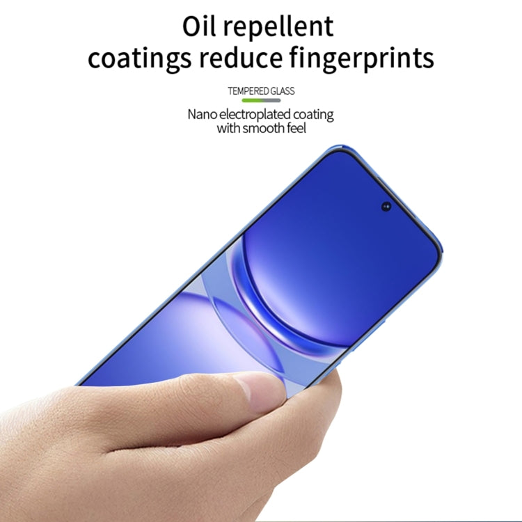 For Huawei nova 12S MOFI 9H 2.5D Full Screen Tempered Glass Film(Black) - Huawei Tempered Glass by MOFI | Online Shopping South Africa | PMC TechLife | Buy Now Pay Later Mobicred