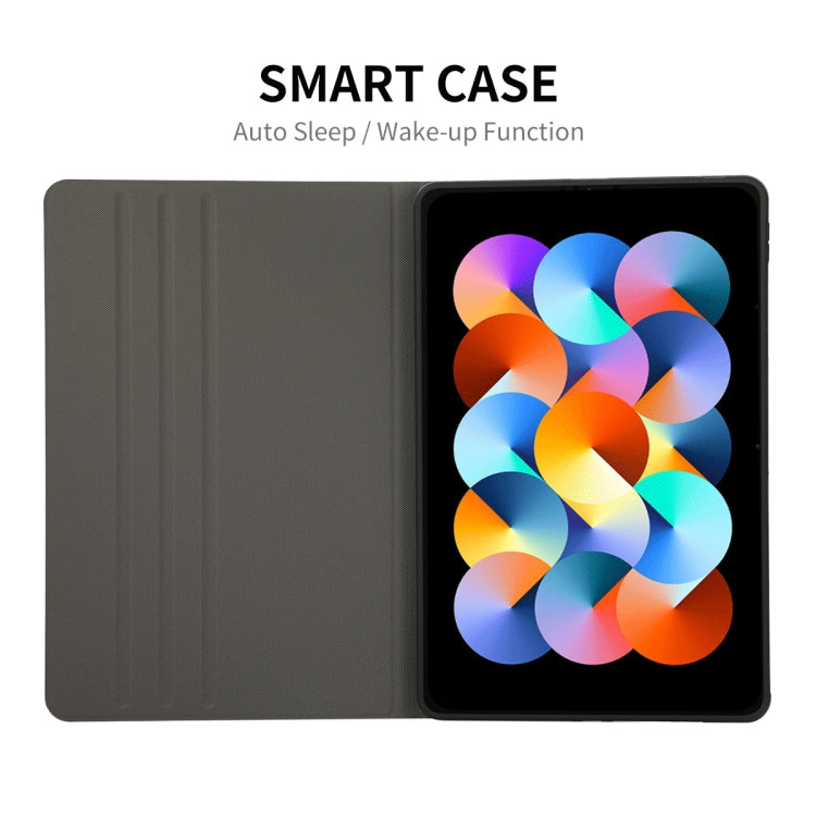 For Redmi Pad SE 11.0 ENKAY Leather Stand Smart Tablet Case(Red) - free shipping - PMc TechLife - Order now!