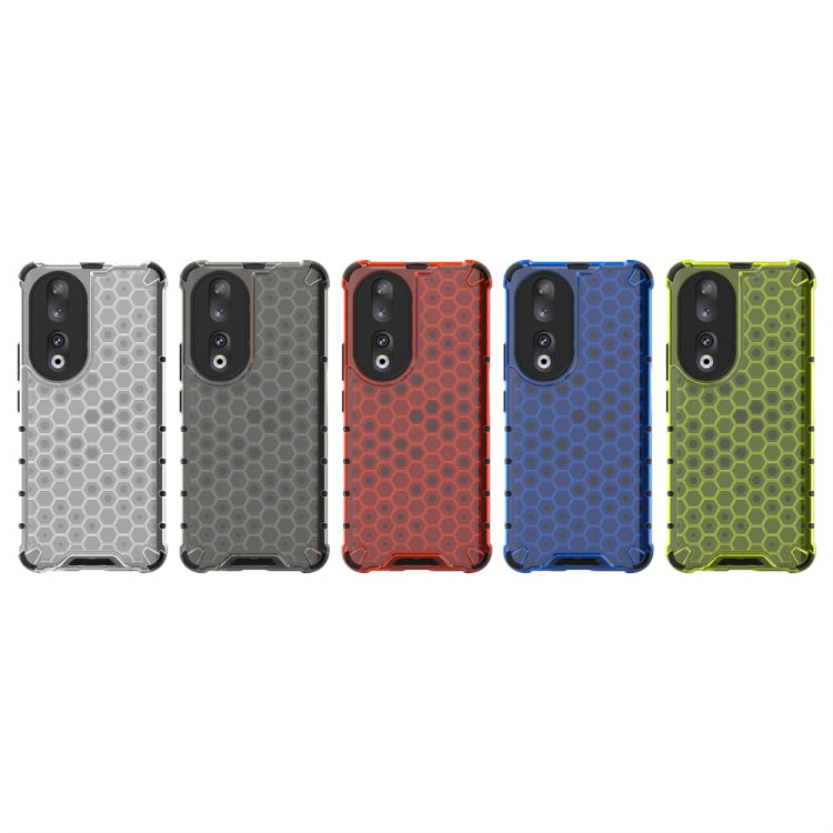 For Honor 90 Shockproof Honeycomb Phone Case(Black) - Honor Cases by PMC Jewellery | Online Shopping South Africa | PMC Jewellery