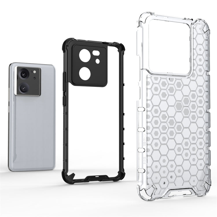 For Redmi K60 Ultra Shockproof Honeycomb Phone Case(Green) - Redmi K60 Ultra Cases by PMC TechLife | Online Shopping South Africa | PMC TechLife | Buy Now Pay Later Mobicred