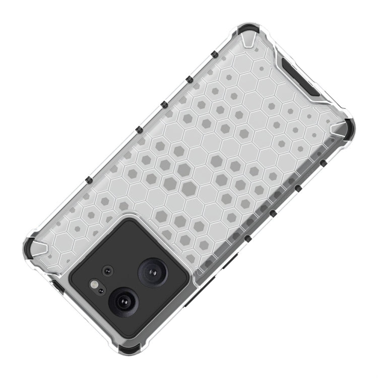 For Xiaomi 13T Pro Shockproof Honeycomb Phone Case(Blue) - Xiaomi Cases by PMC TechLife | Online Shopping South Africa | PMC TechLife | Buy Now Pay Later Mobicred
