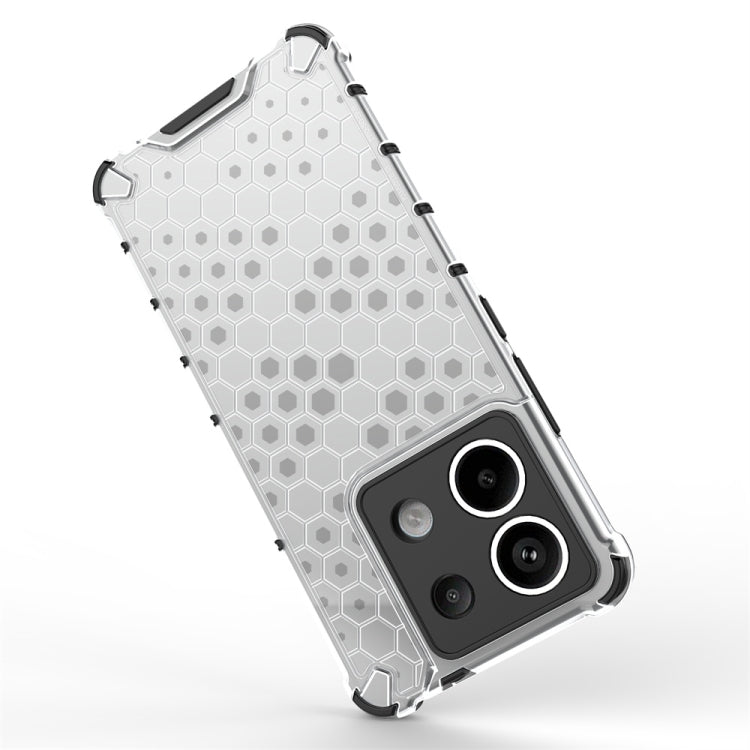 For Redmi Note 13 Pro 5G Shockproof Honeycomb Phone Case(Green) - Note 13 Pro Cases by PMC TechLife | Online Shopping South Africa | PMC TechLife