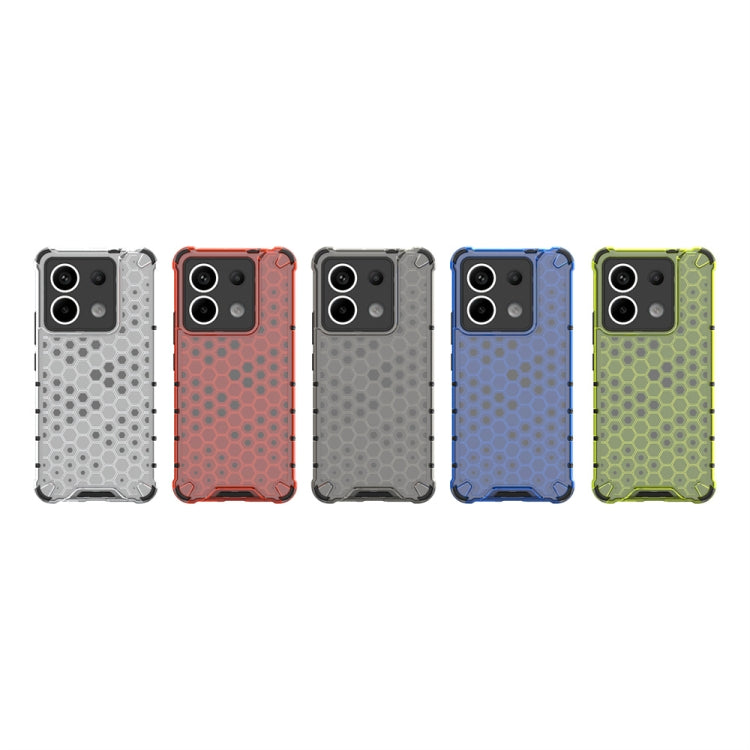 For Redmi Note 13 Pro 5G Shockproof Honeycomb Phone Case(Green) - Note 13 Pro Cases by PMC TechLife | Online Shopping South Africa | PMC TechLife