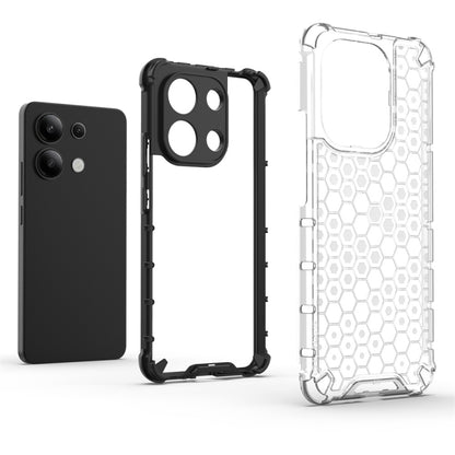 For Redmi Note 13 4G Global Shockproof Honeycomb Phone Case(Green) - Xiaomi Cases by PMC Jewellery | Online Shopping South Africa | PMC Jewellery | Buy Now Pay Later Mobicred