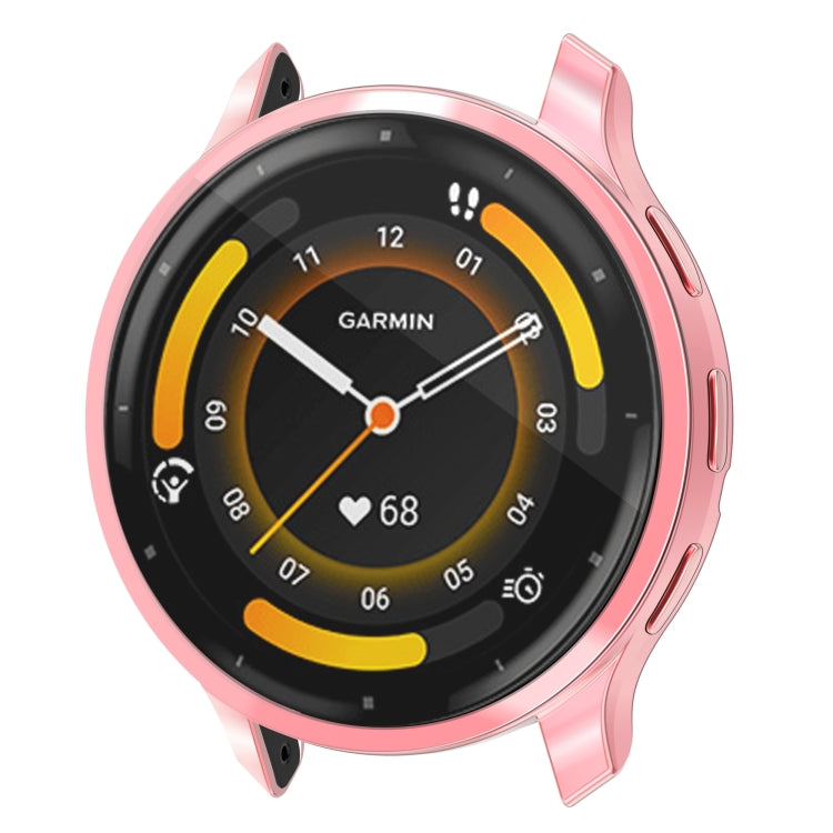 For Garmin Venu 3S TPU All-Inclusive Watch Protective Case(Pink) - Watch Cases by PMC Jewellery | Online Shopping South Africa | PMC Jewellery