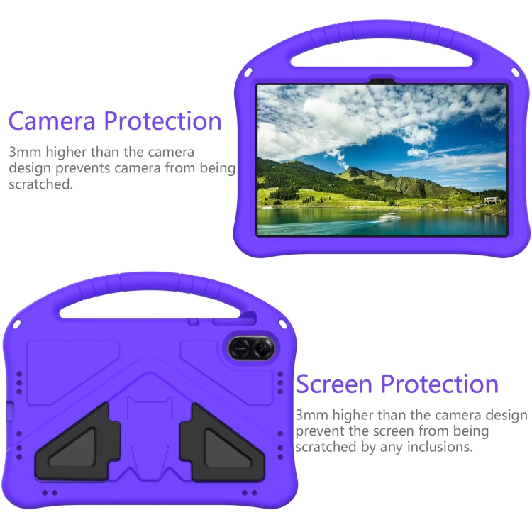 For Honor Pad X8 Pro EVA Shockproof Tablet Case with Holder(Purple) - Honor by PMC TechLife | Online Shopping South Africa | PMC TechLife | Buy Now Pay Later Mobicred