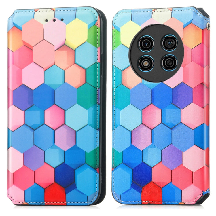 For Ulefone Note 15 CaseNeo Colorful Magnetic Leather Phone Case(Colorful Cube) - Ulefone Cases by PMC Jewellery | Online Shopping South Africa | PMC Jewellery | Buy Now Pay Later Mobicred