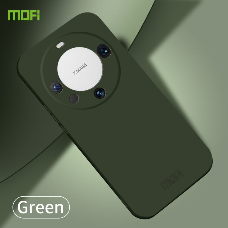 For Huawei Mate 60 MOFI Qin Series Skin Feel All-inclusive PC Phone Case(Green) - Huawei Cases by MOFI | Online Shopping South Africa | PMC Jewellery