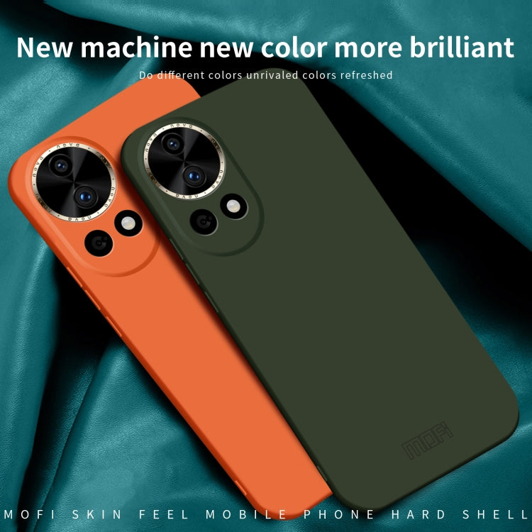 For Huawei nova 12 MOFI Qin Series Skin Feel All-inclusive PC Phone Case(Green) - Huawei Cases by MOFI | Online Shopping South Africa | PMC Jewellery | Buy Now Pay Later Mobicred