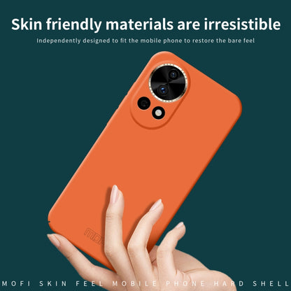 For Huawei nova 12 MOFI Qin Series Skin Feel All-inclusive PC Phone Case(Green) - Huawei Cases by MOFI | Online Shopping South Africa | PMC Jewellery | Buy Now Pay Later Mobicred