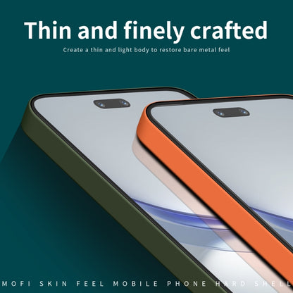 For Huawei nova 12 MOFI Qin Series Skin Feel All-inclusive PC Phone Case(Orange) - Huawei Cases by MOFI | Online Shopping South Africa | PMC Jewellery | Buy Now Pay Later Mobicred