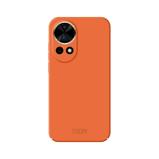 For Huawei nova 12 Pro / 12 Ultra MOFI Qin Series Skin Feel All-inclusive PC Phone Case(Orange) - Huawei Cases by MOFI | Online Shopping South Africa | PMC Jewellery | Buy Now Pay Later Mobicred