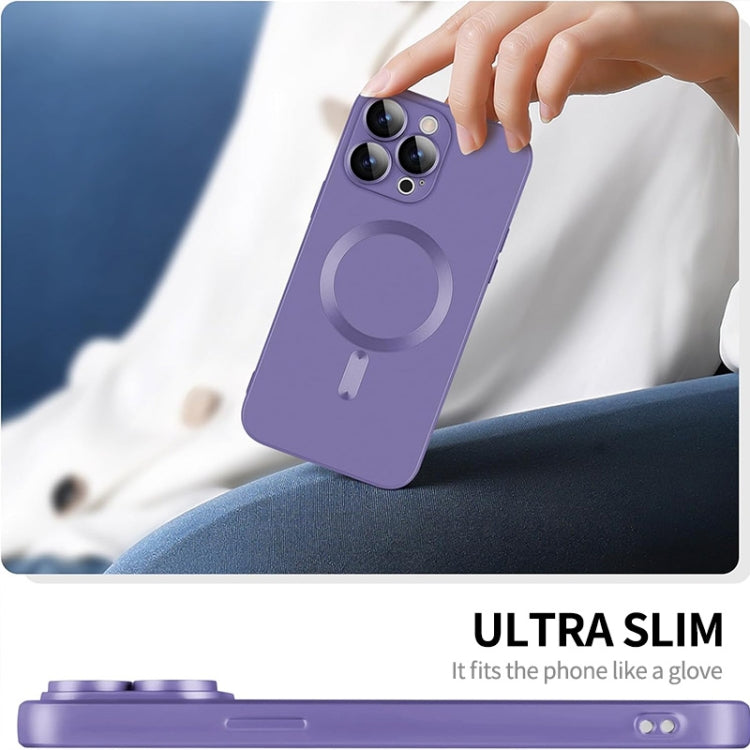 For iPhone 16 Plus ENKAY MagSafe Matte TPU Phone Case with Lens Film(Dark Grey) - iPhone 16 Plus Cases by ENKAY | Online Shopping South Africa | PMC TechLife | Buy Now Pay Later Mobicred