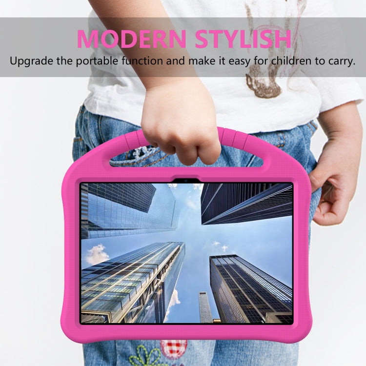 For Teclast M40 Plus 2022 EVA Shockproof Tablet Case with Holder(Rose Red) - Teclast by PMC TechLife | Online Shopping South Africa | PMC TechLife | Buy Now Pay Later Mobicred