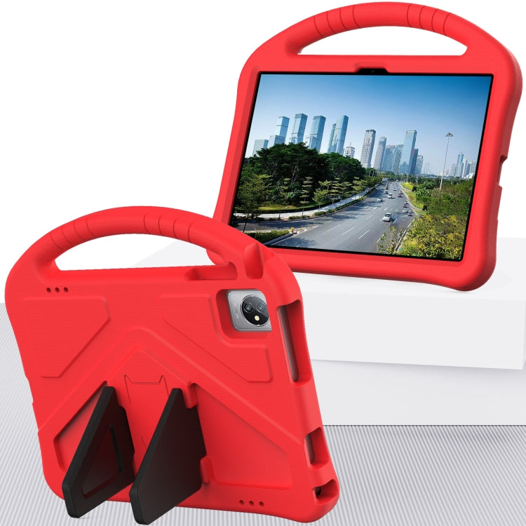 For Teclast M40 SE 2022 EVA Shockproof Tablet Case with Holder(Red) - Teclast by PMC TechLife | Online Shopping South Africa | PMC TechLife | Buy Now Pay Later Mobicred