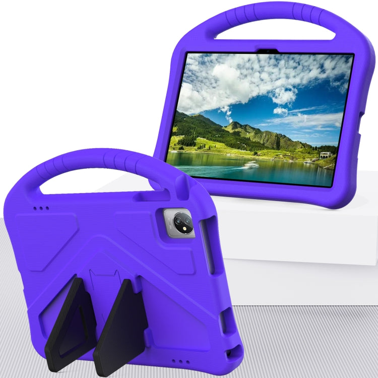 For Teclast P40HD 2022 / P40S 2023 EVA Shockproof Tablet Case with Holder(Purple) - Teclast by PMC TechLife | Online Shopping South Africa | PMC TechLife | Buy Now Pay Later Mobicred