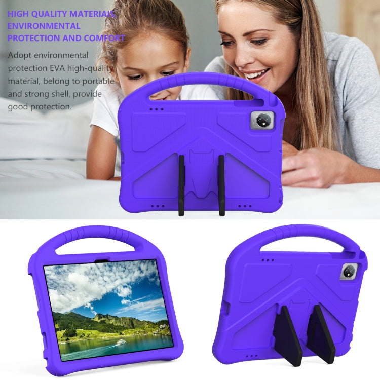 For Blackview Tab 8 WiFi 10.1 2023 EVA Shockproof Tablet Case with Holder(Purple) - Others by PMC TechLife | Online Shopping South Africa | PMC TechLife