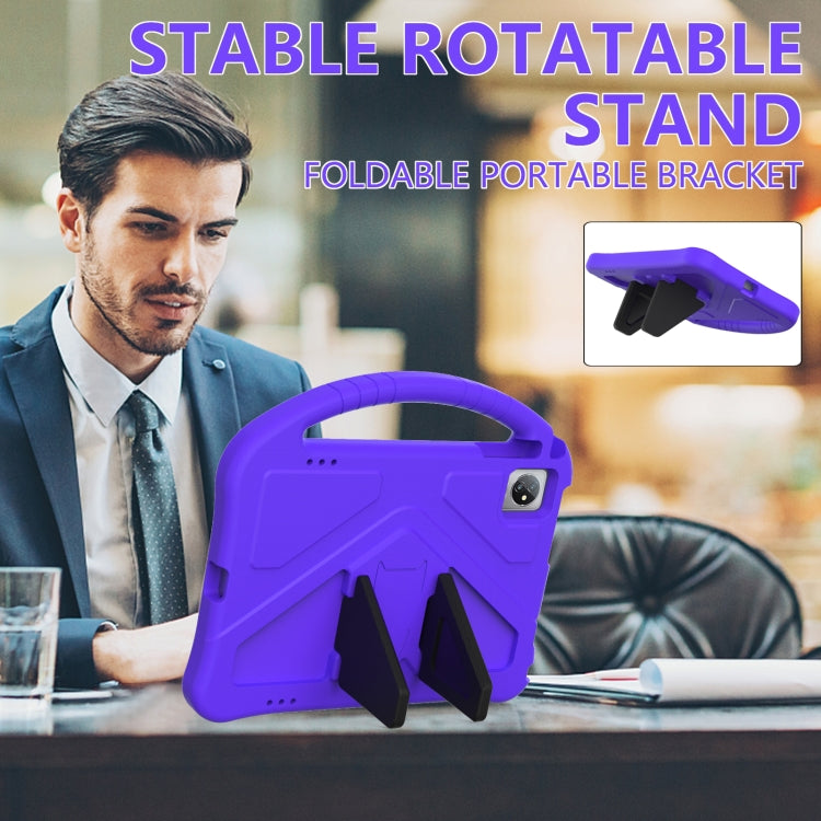 For Blackview OSCAL Pad 60 2022 EVA Shockproof Tablet Case with Holder(Purple) - free shipping - PMC TechLife - Order now!