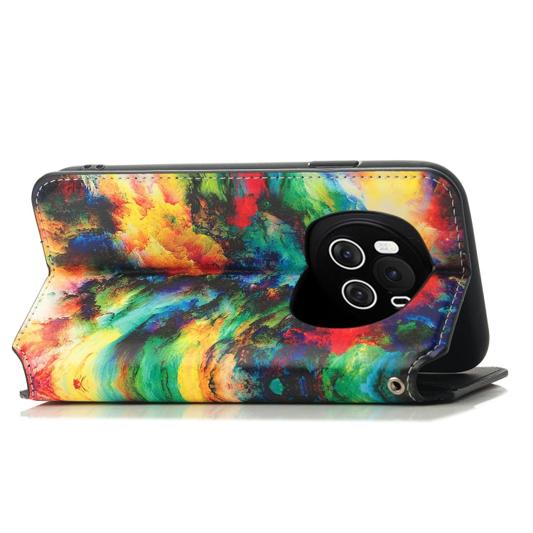 For Honor Magic6 Pro CaseNeo Colorful Magnetic Leather Phone Case(Colorful Cloud) - Honor Cases by PMC Jewellery | Online Shopping South Africa | PMC Jewellery | Buy Now Pay Later Mobicred