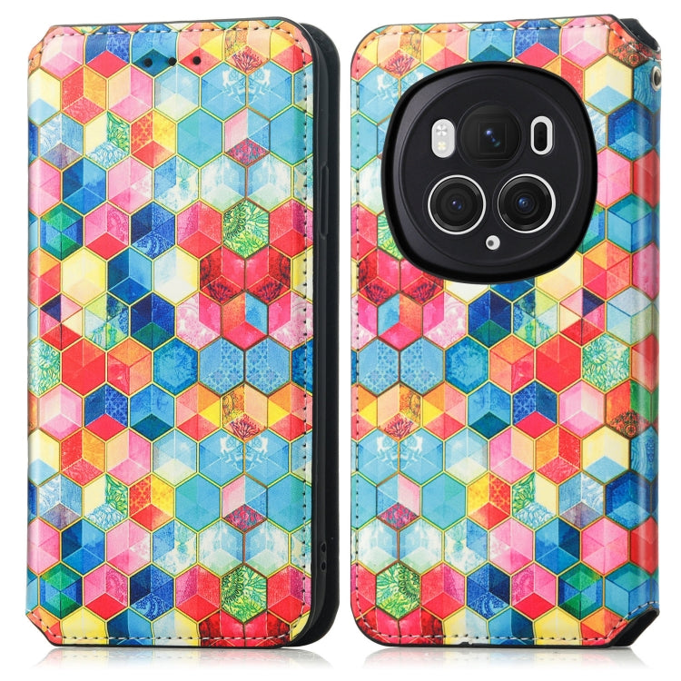 For Honor Magic6 Pro CaseNeo Colorful Magnetic Leather Phone Case(Magic Space) - Honor Cases by PMC Jewellery | Online Shopping South Africa | PMC Jewellery | Buy Now Pay Later Mobicred