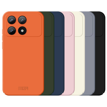 For Xiaomi Redmi K70E MOFI Qin Series Skin Feel All-inclusive PC Phone Case(Black) - K70E Cases by MOFI | Online Shopping South Africa | PMC Jewellery