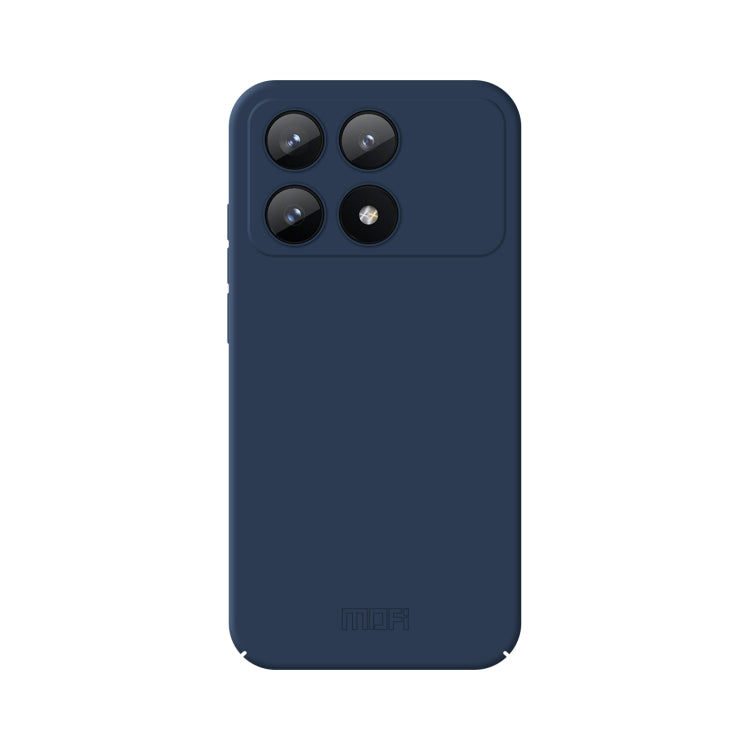 For Xiaomi Redmi K70E MOFI Qin Series Skin Feel All-inclusive PC Phone Case(Blue) - K70E Cases by MOFI | Online Shopping South Africa | PMC Jewellery