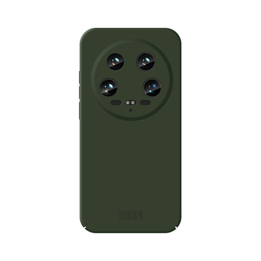 For Xiaomi 14 Ultra MOFI Qin Series Skin Feel All-inclusive PC Phone Case(Green) - 14 Ultra Cases by MOFI | Online Shopping South Africa | PMC Jewellery