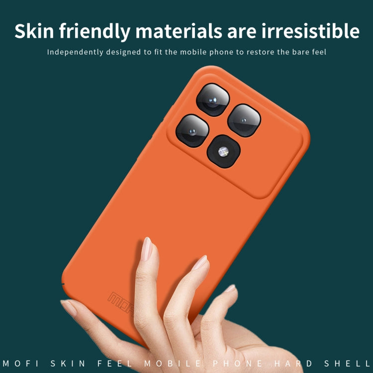 For Xiaomi Redmi K70 Ultra MOFI Qin Series Skin Feel All-inclusive PC Phone Case(Blue) - Xiaomi Cases by MOFI | Online Shopping South Africa | PMC Jewellery | Buy Now Pay Later Mobicred