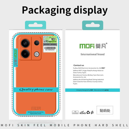 For Xiaomi 14 MOFI Qin Series Skin Feel All-inclusive PC Phone Case(Green) - 14 Cases by MOFI | Online Shopping South Africa | PMC Jewellery